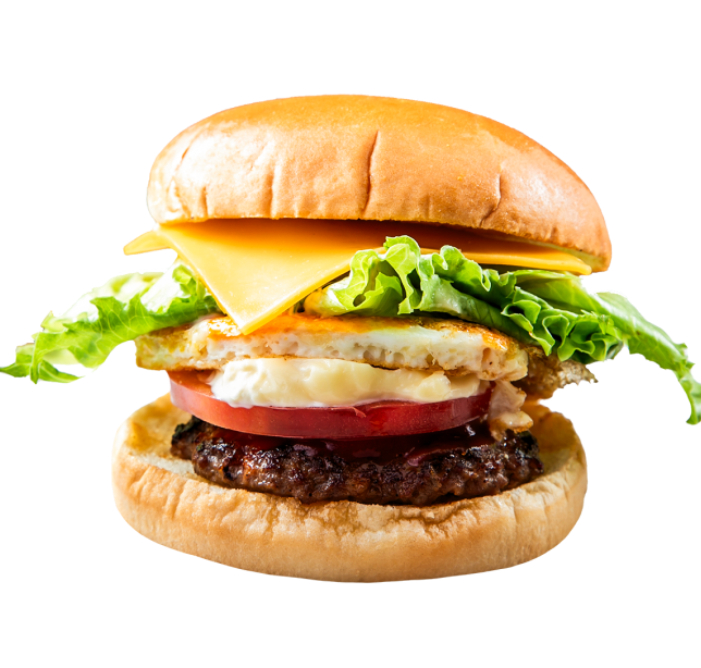 エッグチーズバーガー