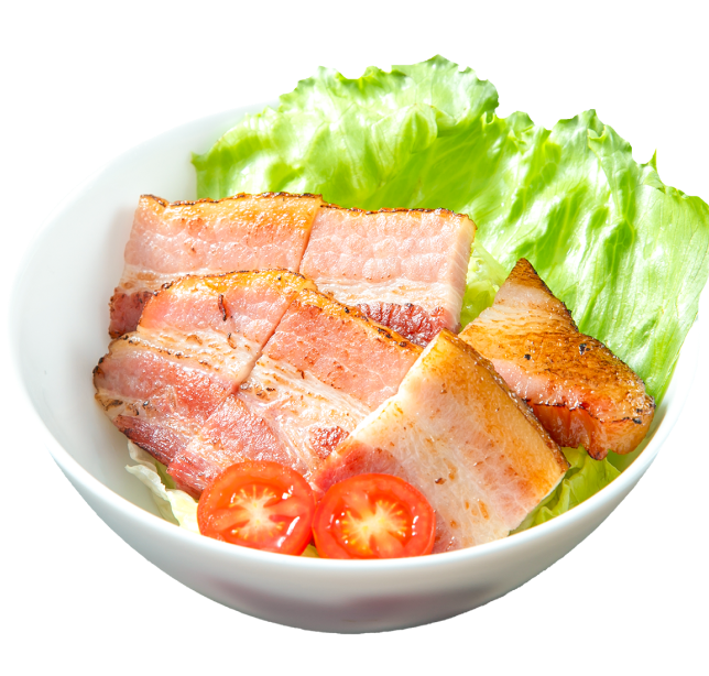 厚切りベーコン
<br>ステーキ